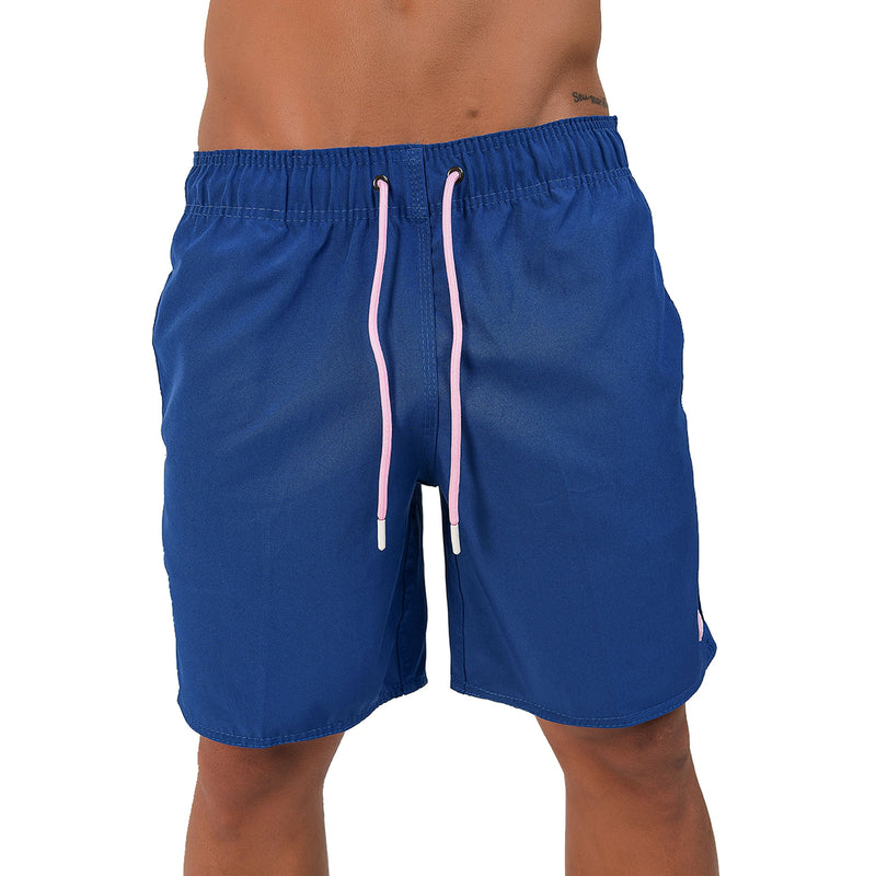 Shorts Praia Azul B Hexagon