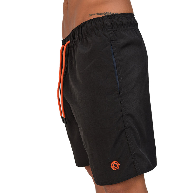 Shorts Praia Preto B Hexagon