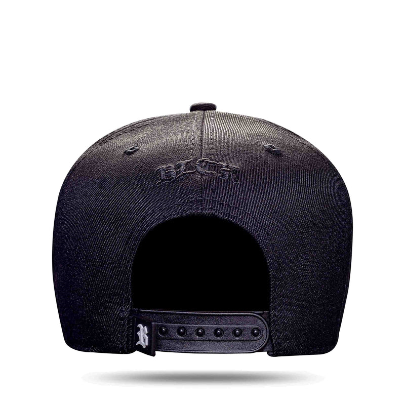 Boné São Paulo Fc -Tradicional Snapback Preto - Blck Brasil