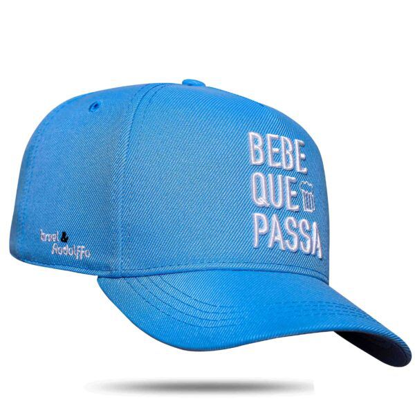 Boné Snapback Bebe Que Passa Azul - Israel e Rodolffo