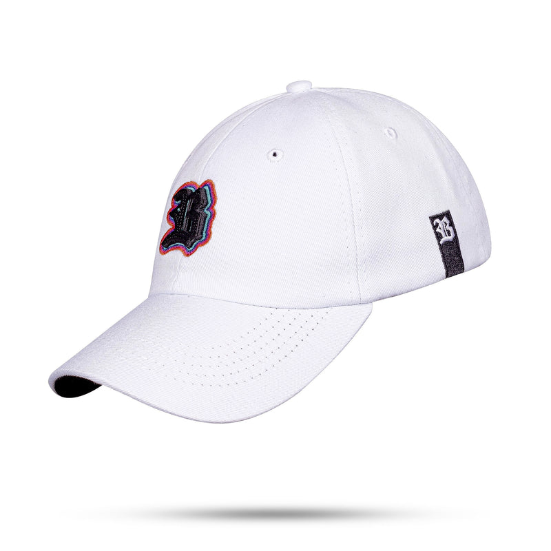 Boné Branco Dad Hat Logo Colors