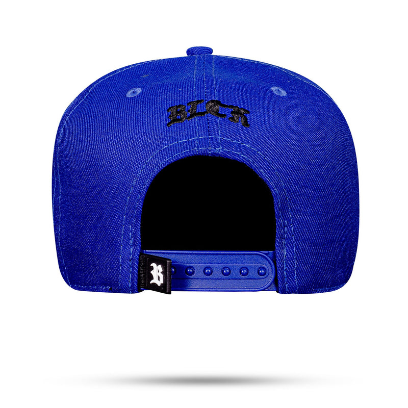 Boné Azul Royal Snapback X Grid