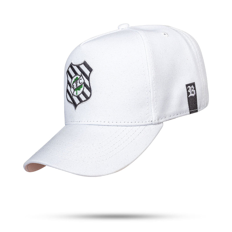 Boné Figueirense - Branco Escudo Snapback - Blck Brasil