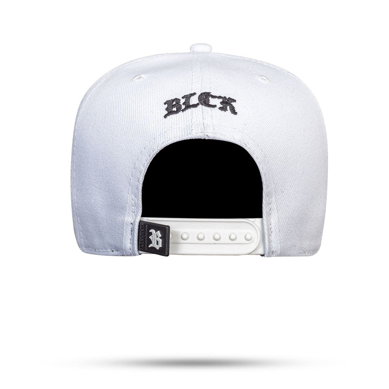 Boné Figueirense - Branco Escudo Snapback - Blck Brasil