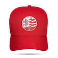 Boné Náutico - Vermelho Escudo Snapback - Blck Brasil