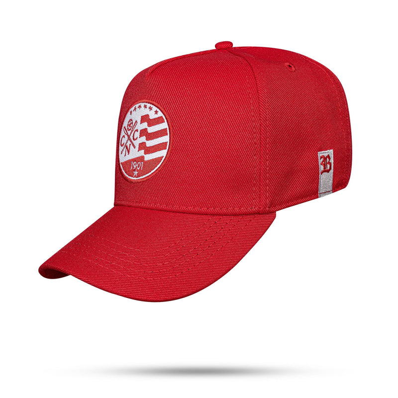 Boné Náutico - Vermelho Escudo Snapback - Blck Brasil