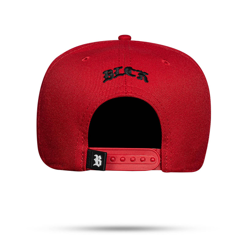 Boné Love Funk - Vermelho Verniz Piano Snapback - Blck Brasil