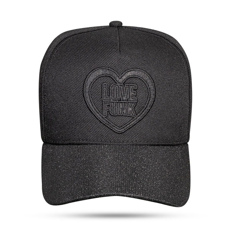 Boné Love Funk - Preto Brilho Snapback - Blck Brasil