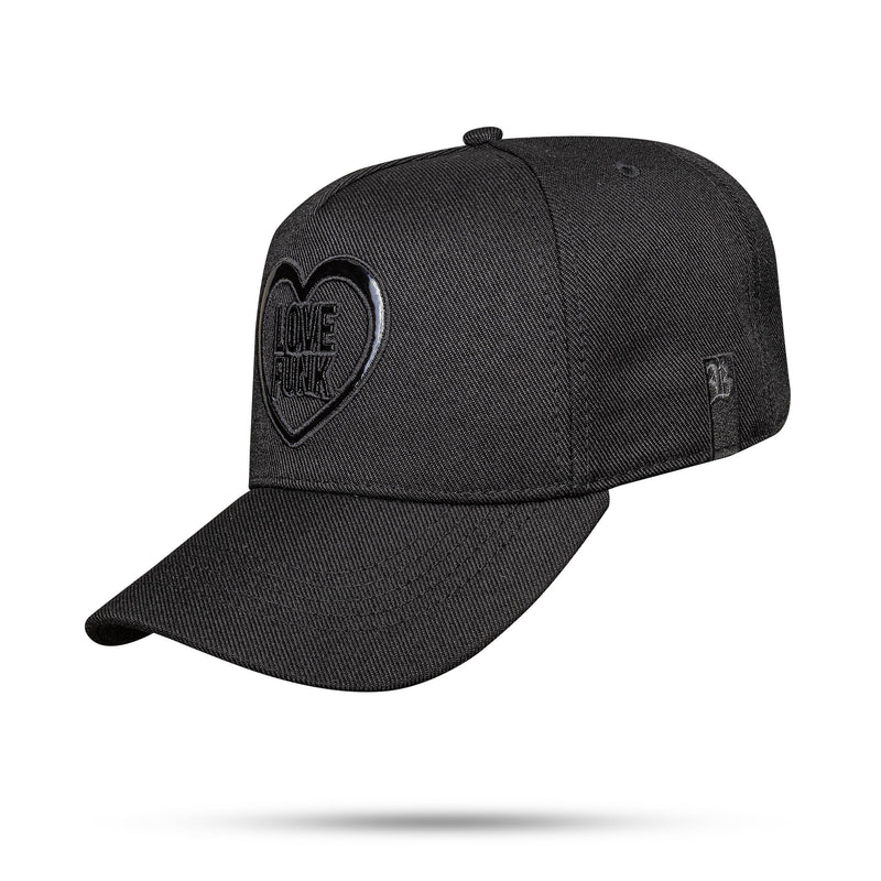 Boné Love Funk - Preto Verniz Piano Snapback - Blck Brasil