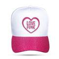 Boné Love Funk - Branco Aba Brilho Pink Snapback - Blck Brasil