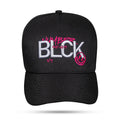 Boné Preto Snapback BLCK Smile Pink