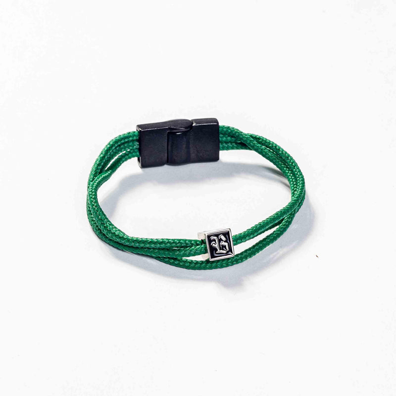 Pulseira Blck Cordão Verde