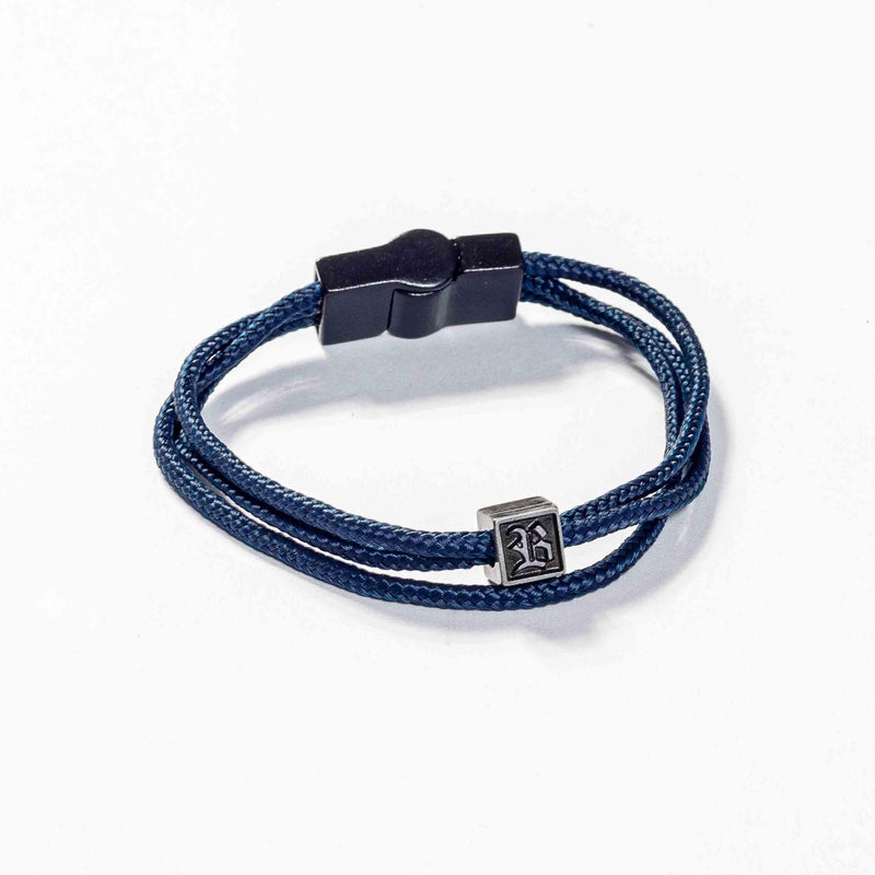 Pulseira Blck Cordão Azul