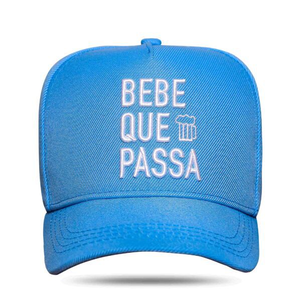 Boné Snapback Bebe Que Passa Azul - Israel e Rodolffo