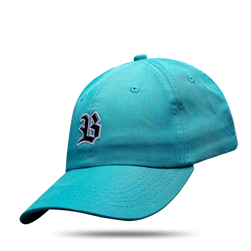 Boné Dad Hat Basic Logo Verde Água Escuro