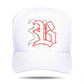 Boné Branco Snapback Logo Tracing