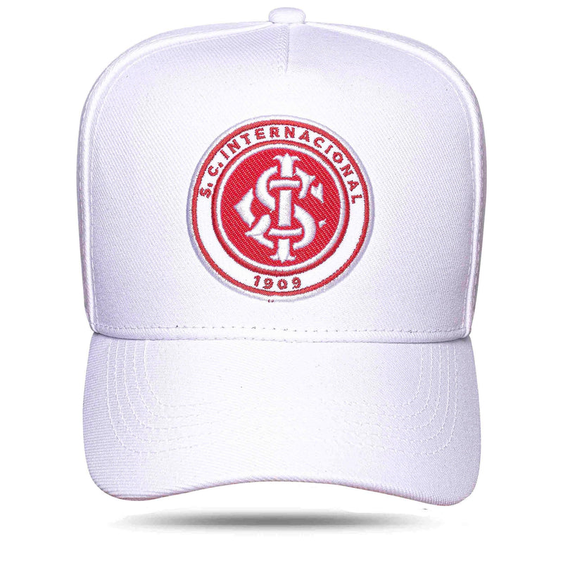 Boné Sport Club Internacional - Branco Escudo Snapback  - Blck Brasil