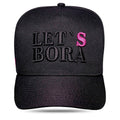 Boné Let's Bora Preto Pink Israel e Rodolffo - Blck Brasil