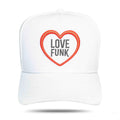 Boné Love Funk - Branco Contra Aba Vermelha Snapback - Blck Brasil