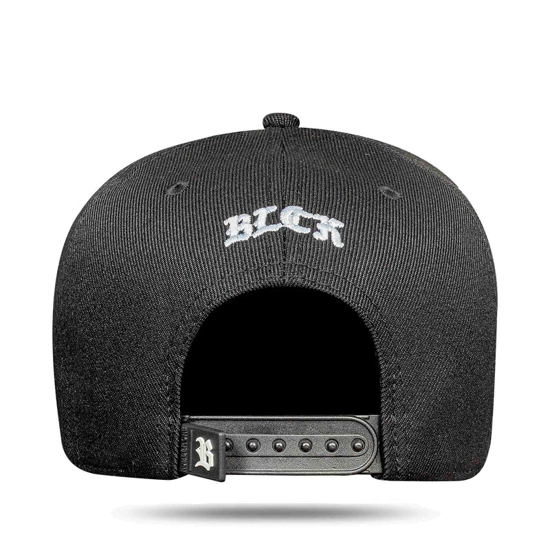 Boné Love Funk - Preto Contra Aba Vermelha Snapback - Blck Brasil