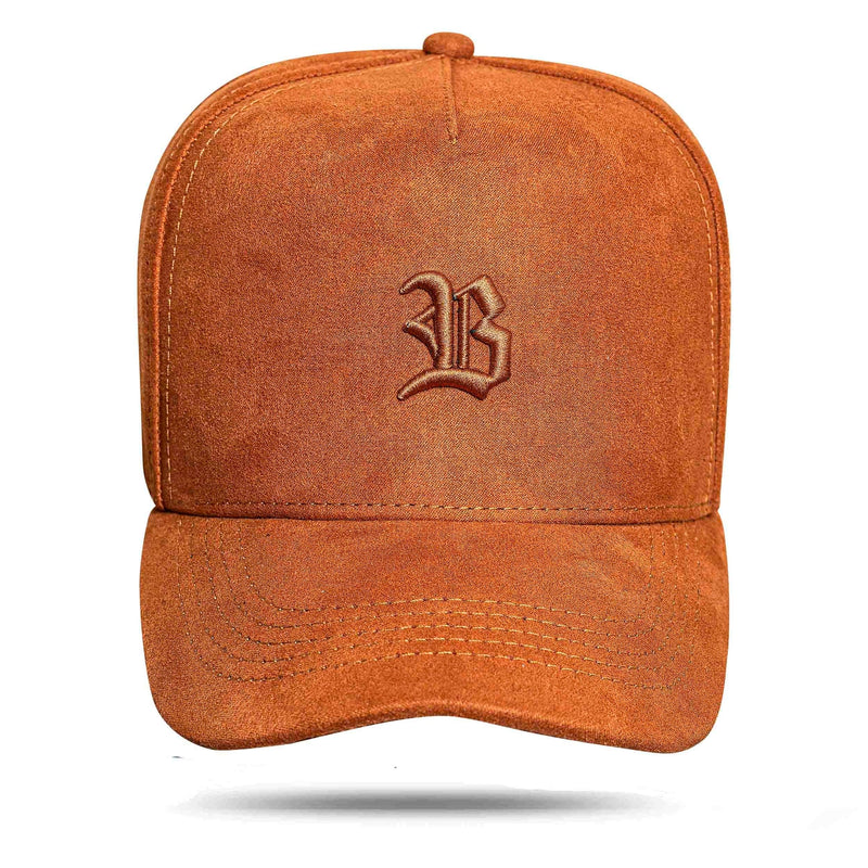 Boné Marrom Strapback Suede Basic 2.0