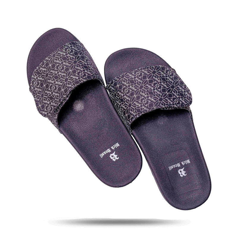 Chinelo Slide BLCK Velcro Preto