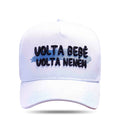 Boné Dj Guuga - Snapback Branco Volta Bebê Volta Neném