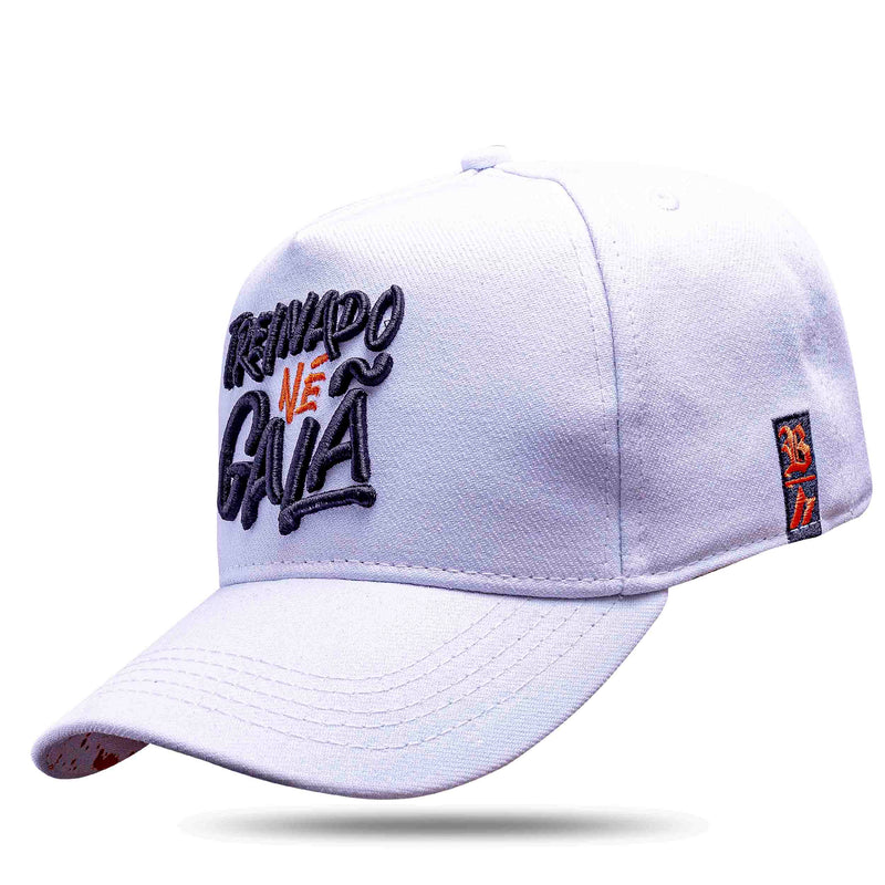 Boné Hungria Strapback Treinado Né Galã Branco