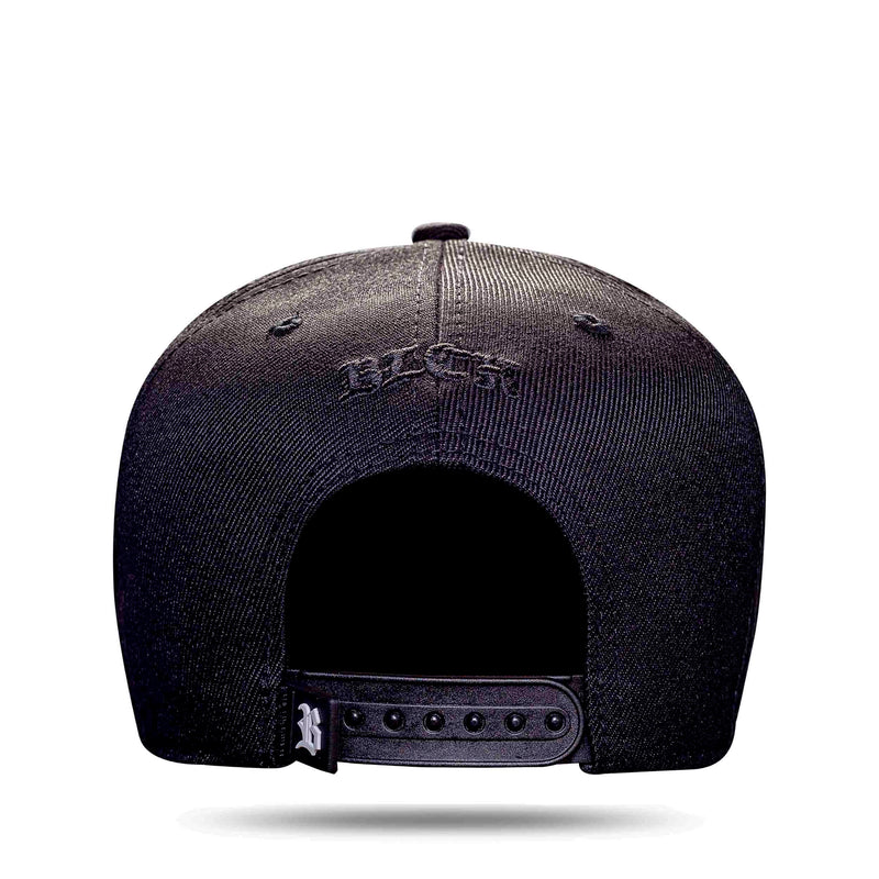 Boné São Paulo Fc -Tradicional Snapback Preto - Blck Brasil